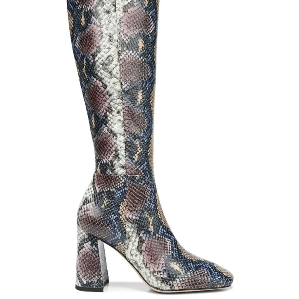 Clarem Boot SAM EDELMAN Embossed Snakeskin NWT retail $224.99 - Picture 7 of 7